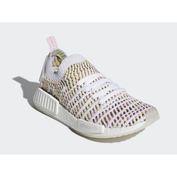 Adidas Originals NMD R1‎ Solar Multi Primeknit Shoes sz 6,5 - Picture 7 of 10
